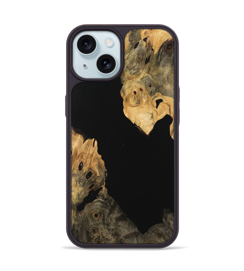 iPhone 15 Wood Phone Case - Rowland (Wood Burl, 746126)