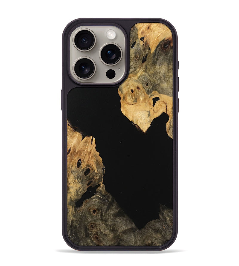 iPhone 15 Pro Max Wood Phone Case - Rowland (Wood Burl, 746126)