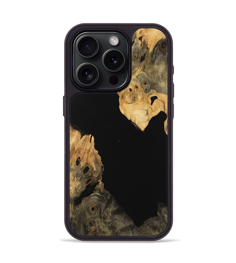 iPhone 15 Pro Wood Phone Case - Rowland (Wood Burl, 746126)