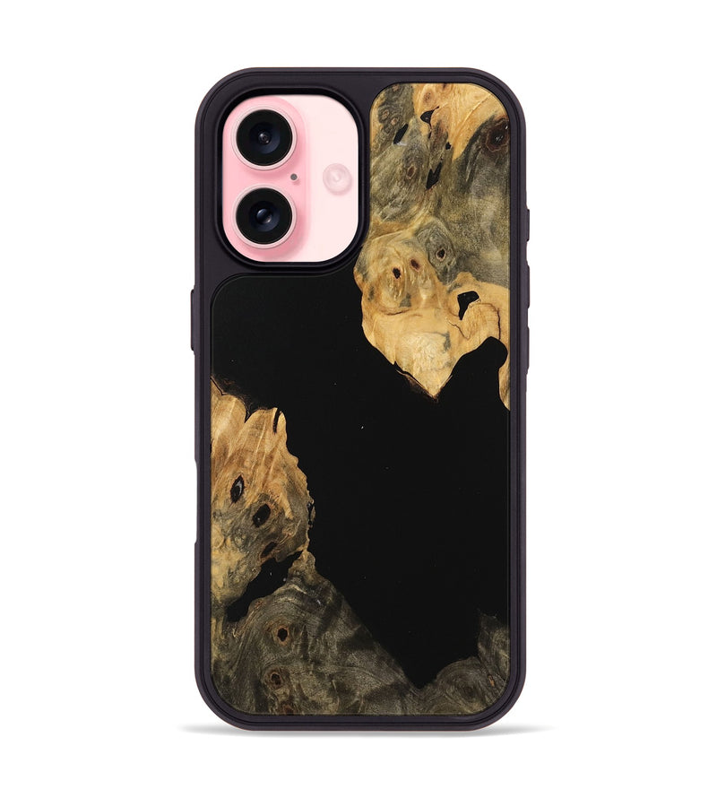 iPhone 16 Wood Phone Case - Rowland (Wood Burl, 746126)