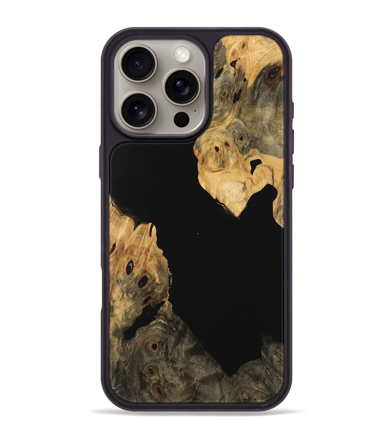 iPhone 16 Pro Max Wood Phone Case - Rowland (Wood Burl, 746126)