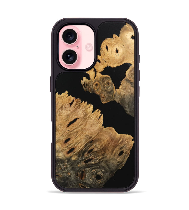 iPhone 16 Wood Phone Case - Keanu (Wood Burl, 746128)