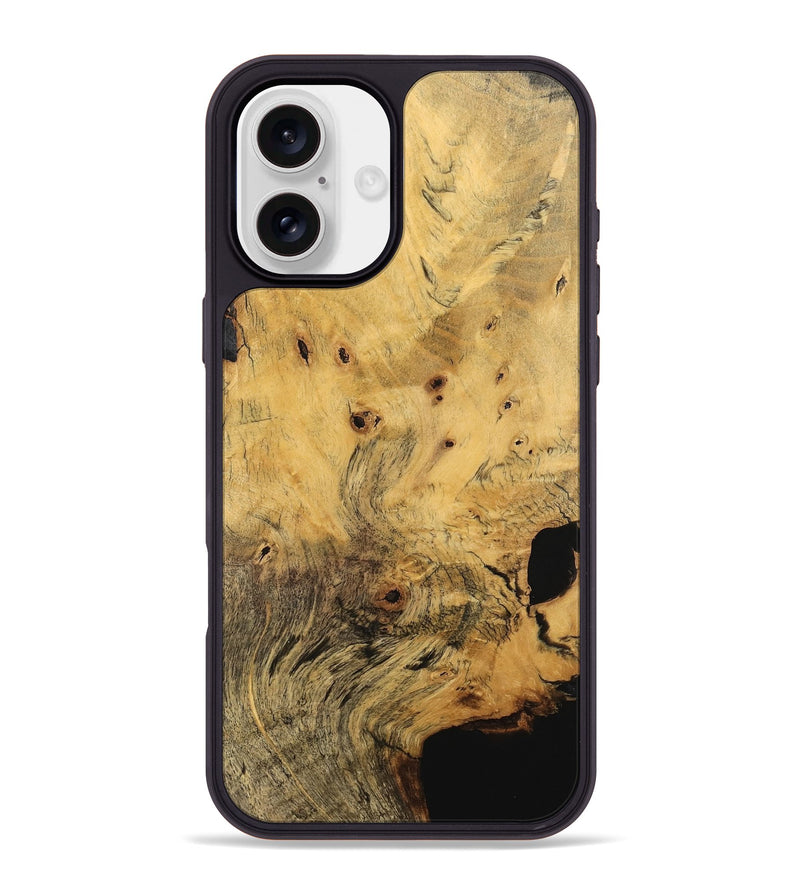 iPhone 16 Plus Wood Phone Case - Dinah (Wood Burl, 746129)