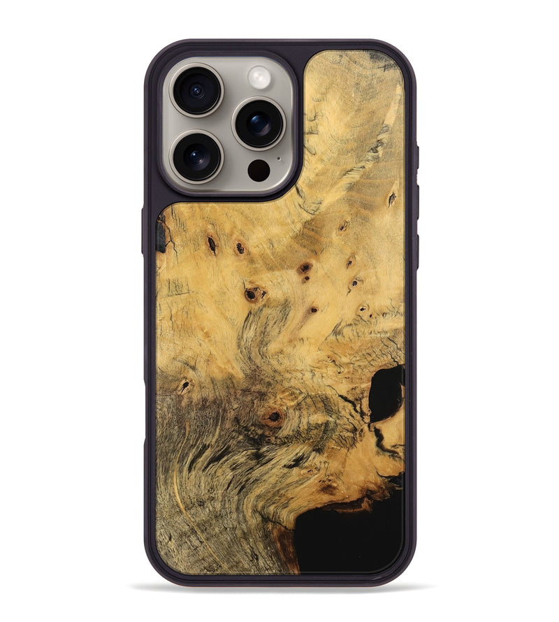 iPhone 16 Pro Max Wood Phone Case - Dinah (Wood Burl, 746129)