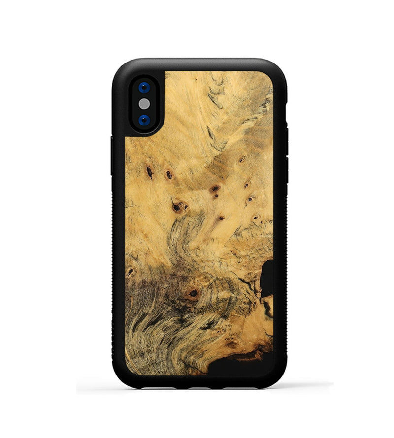 iPhone Xs Wood Phone Case - Dinah (Wood Burl, 746129)