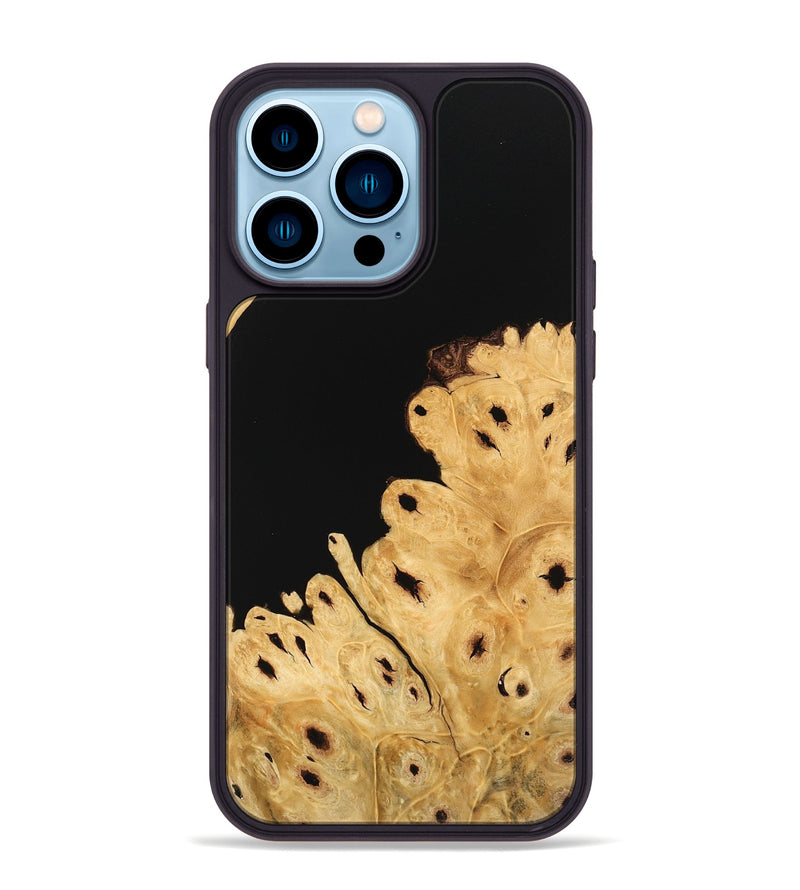 iPhone 14 Pro Max Wood Phone Case - Kristy (Wood Burl, 746130)