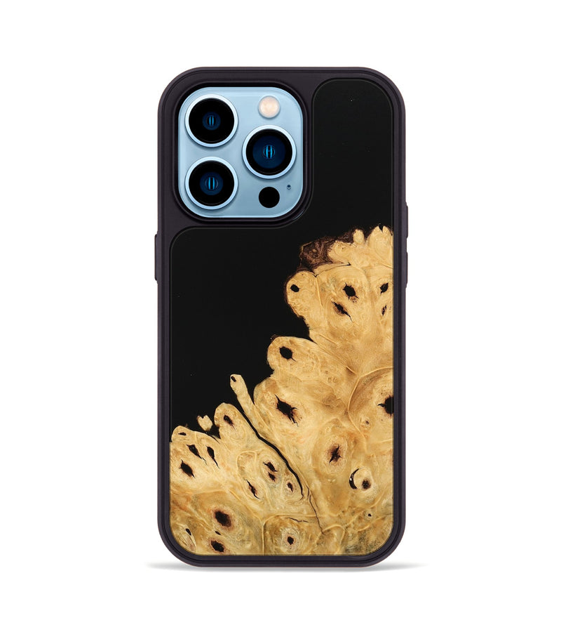 iPhone 14 Pro Wood Phone Case - Kristy (Wood Burl, 746130)