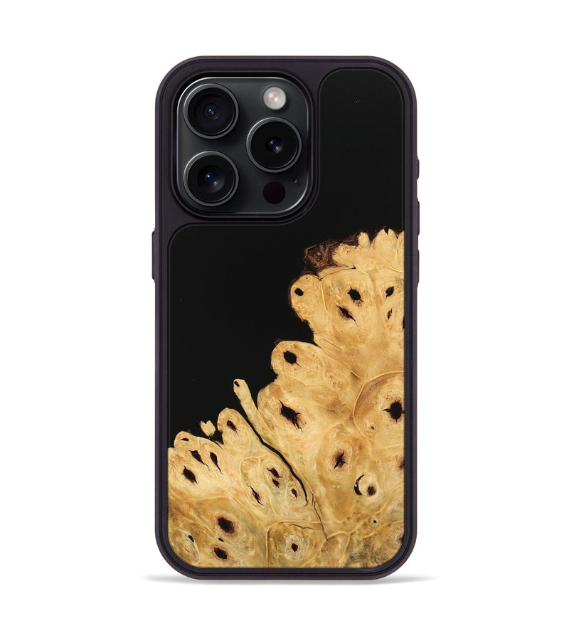 iPhone 15 Pro Wood Phone Case - Kristy (Wood Burl, 746130)