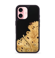 iPhone 16 Wood Phone Case - Kristy (Wood Burl, 746130)