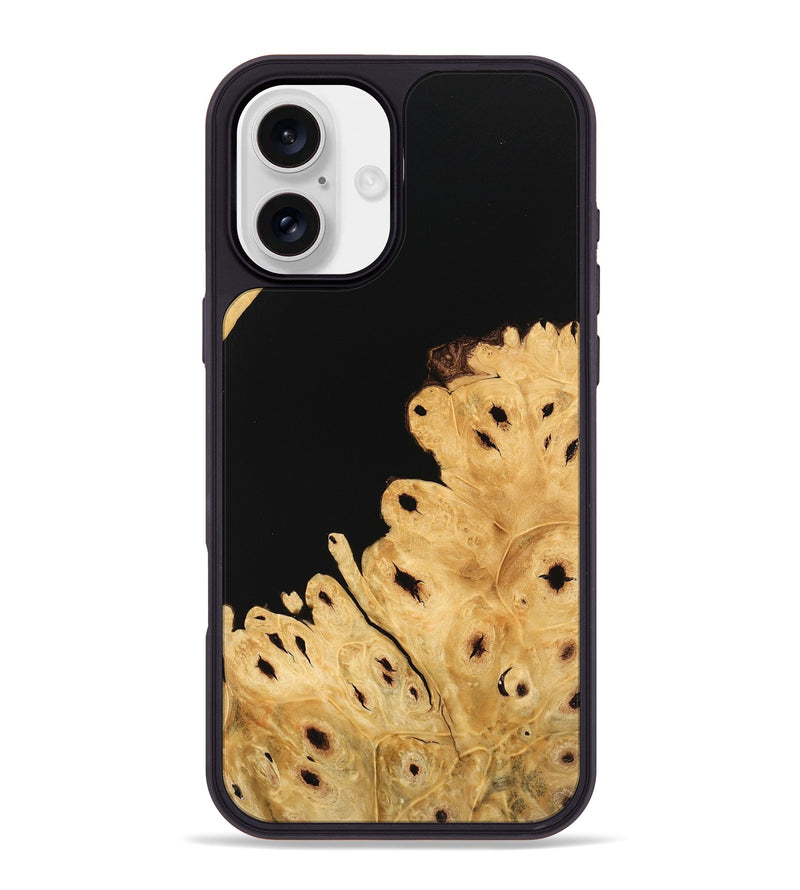 iPhone 16 Plus Wood Phone Case - Kristy (Wood Burl, 746130)