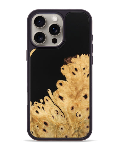 iPhone 16 Pro Max Wood Phone Case - Kristy (Wood Burl, 746130)