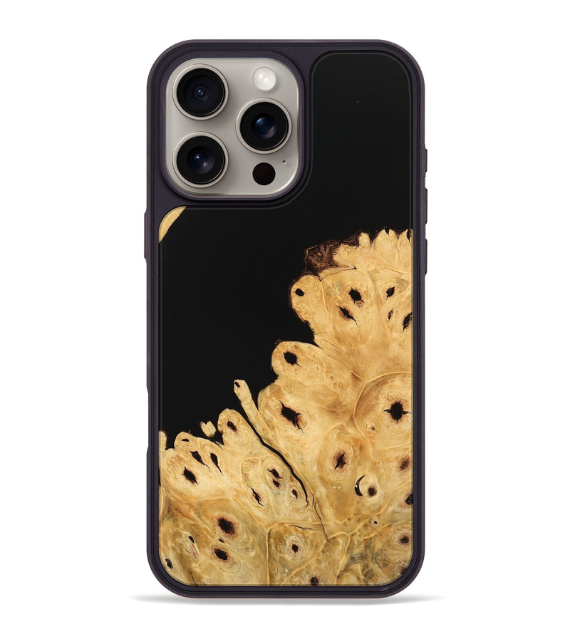 iPhone 16 Pro Max Wood Phone Case - Kristy (Wood Burl, 746130)