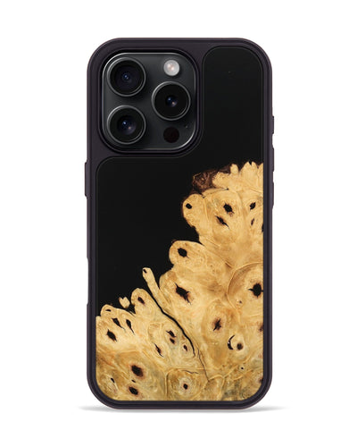 iPhone 16 Pro Wood Phone Case - Kristy (Wood Burl, 746130)