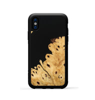 iPhone Xs Wood Phone Case - Kristy (Wood Burl, 746130)