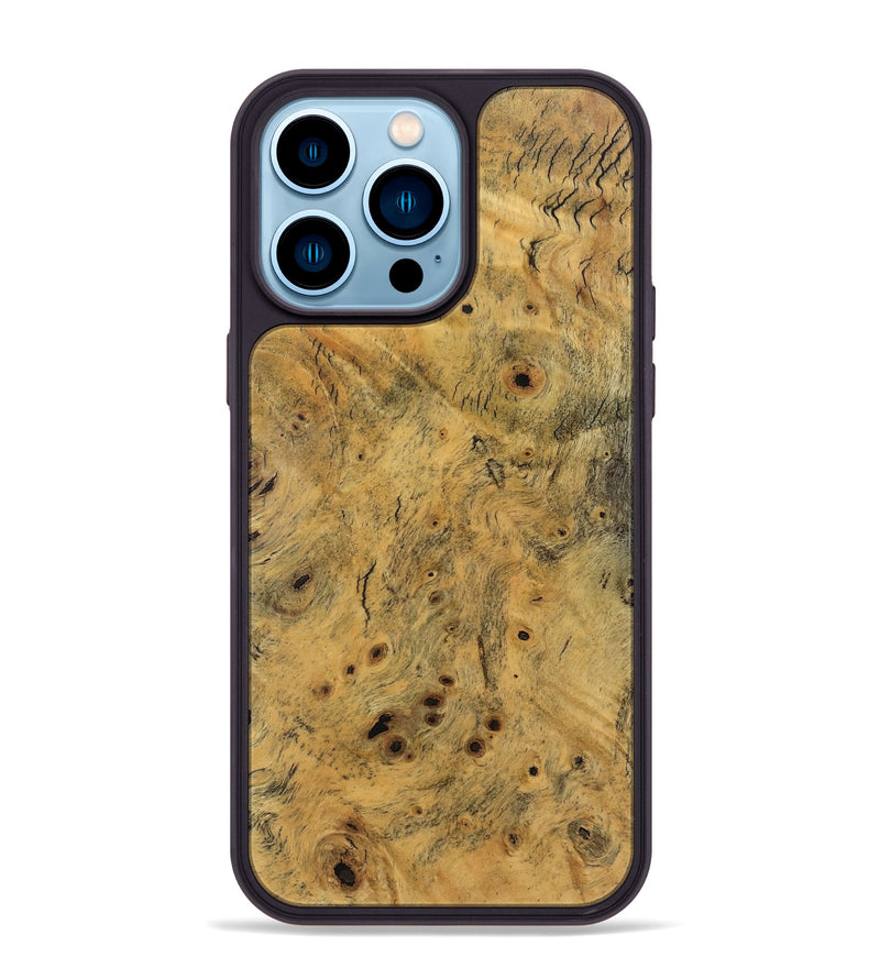 iPhone 14 Pro Max Wood Phone Case - Amalia (Wood Burl, 746131)