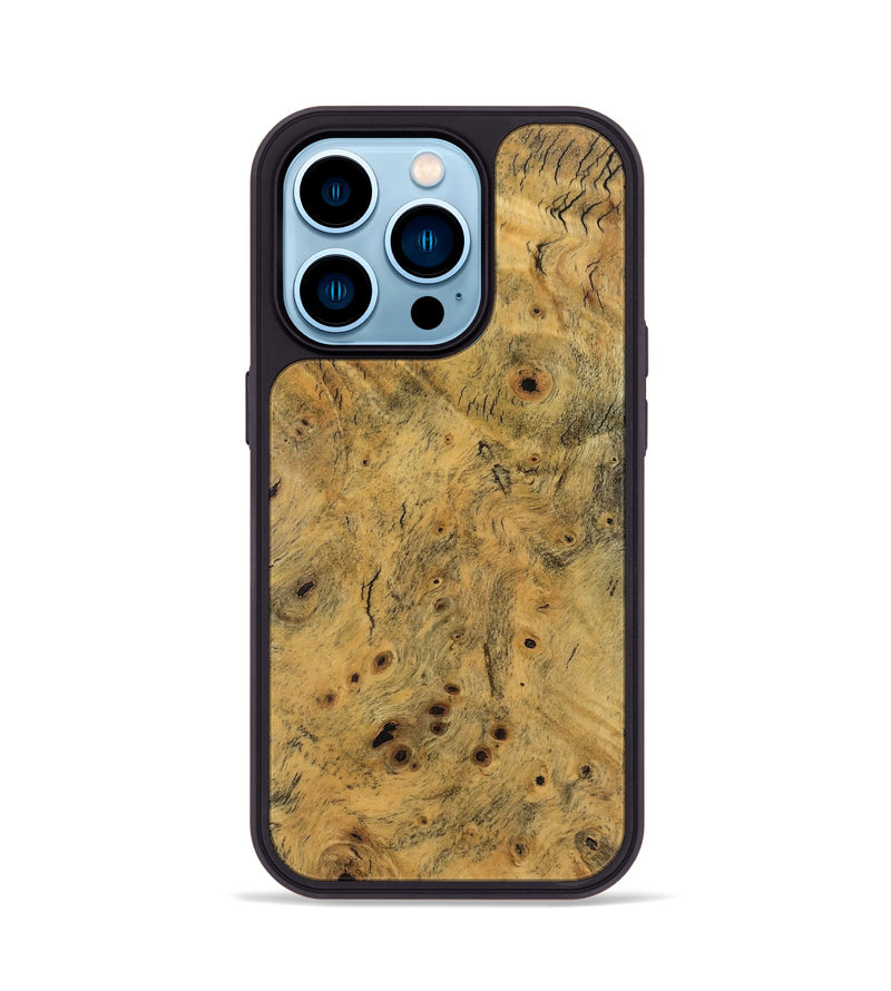 iPhone 14 Pro Wood Phone Case - Amalia (Wood Burl, 746131)