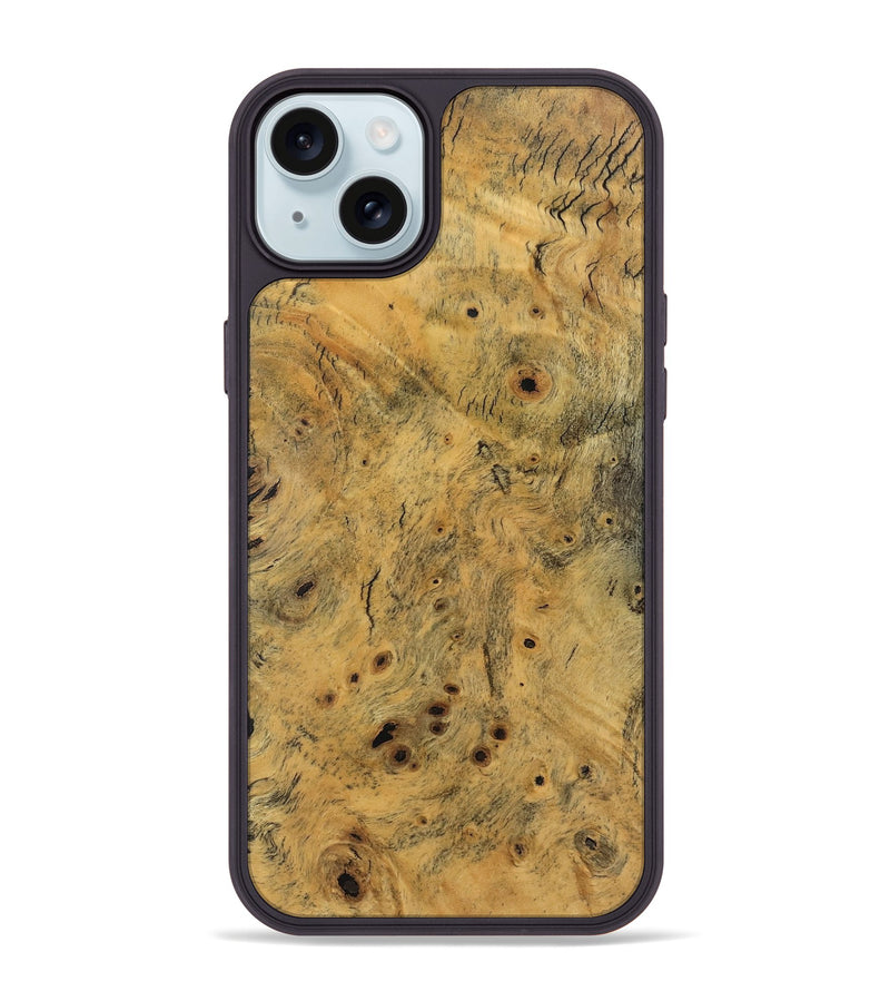 iPhone 15 Plus Wood Phone Case - Amalia (Wood Burl, 746131)