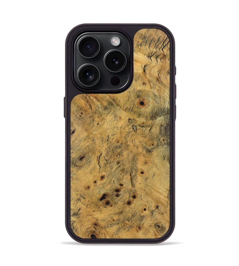 iPhone 15 Pro Wood Phone Case - Amalia (Wood Burl, 746131)