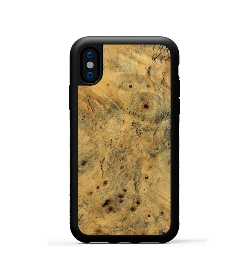 iPhone Xs Wood Phone Case - Amalia (Wood Burl, 746131)