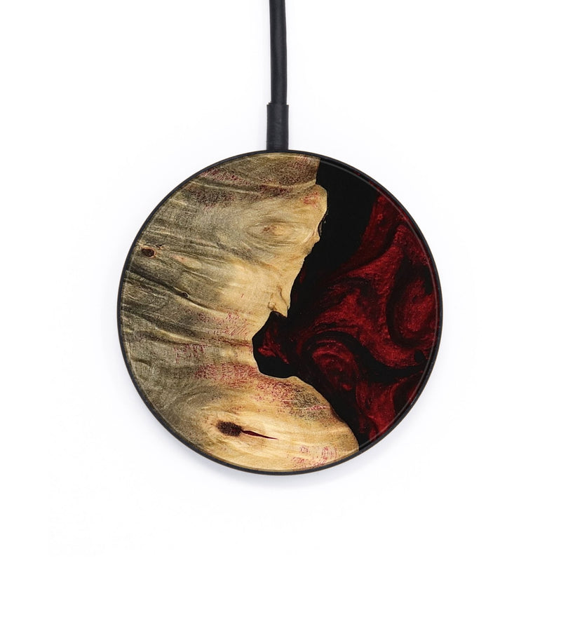 Circle Wood Wireless Charger - Areli (Red, 746134)