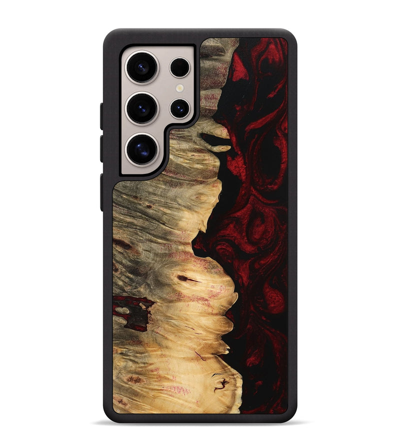 Galaxy S25 Ultra Wood Phone Case - Areli (Red, 746134)