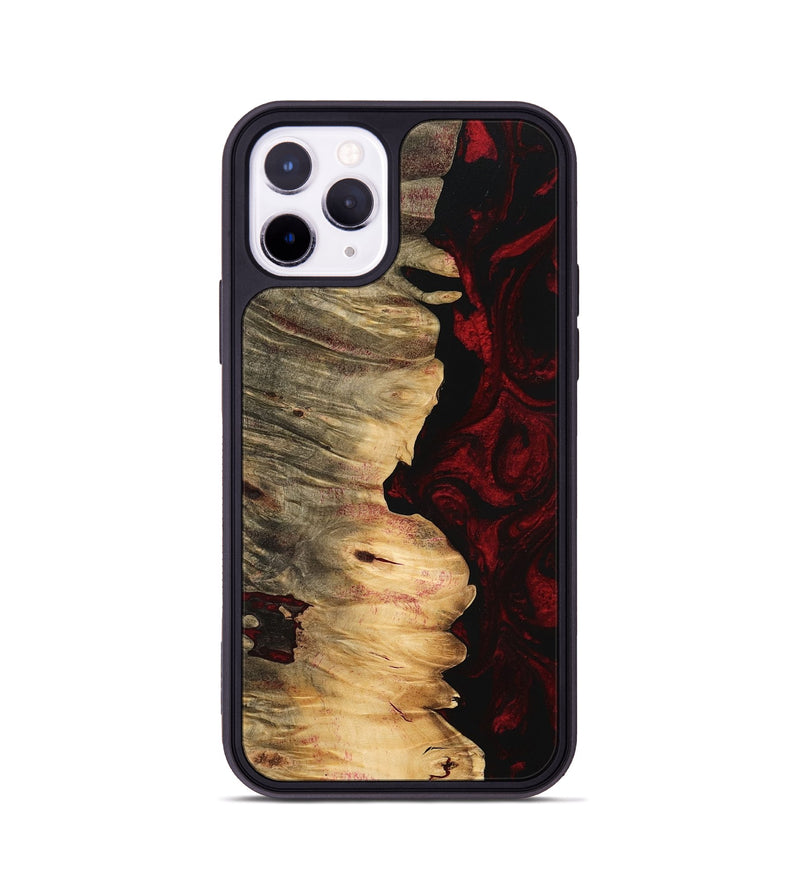 iPhone 11 Pro Wood Phone Case - Areli (Red, 746134)