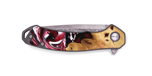 EDC Wood Pocket Knife - Karyn (Red, 746135)