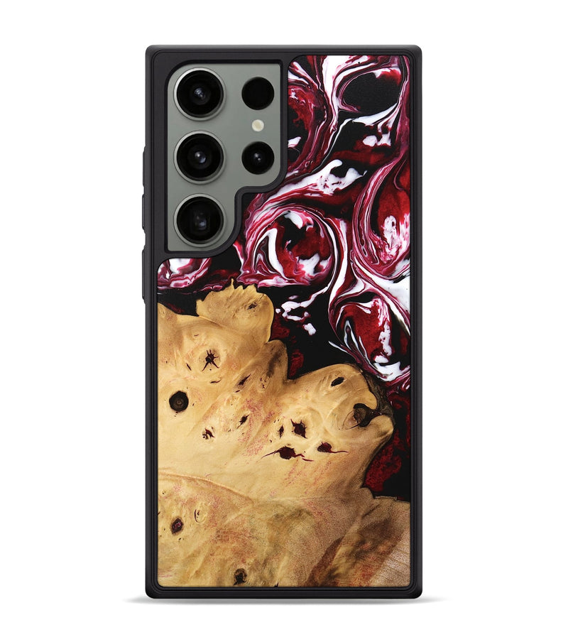 Galaxy S24 Ultra Wood Phone Case - Karyn (Red, 746135)