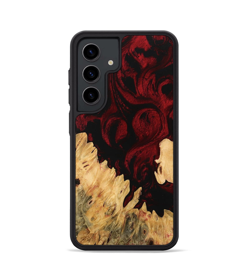 Galaxy S24 Wood Phone Case - Pedro (Red, 746136)