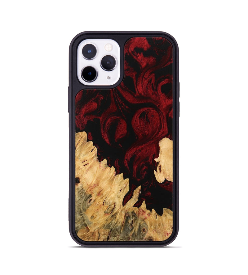 iPhone 11 Pro Wood Phone Case - Pedro (Red, 746136)