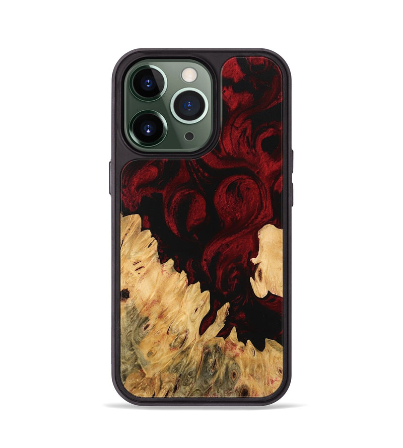 iPhone 13 Pro Wood Phone Case - Pedro (Red, 746136)