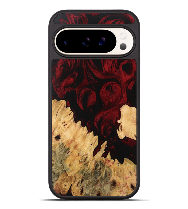 Pixel 9 Pro XL Wood Phone Case - Pedro (Red, 746136)