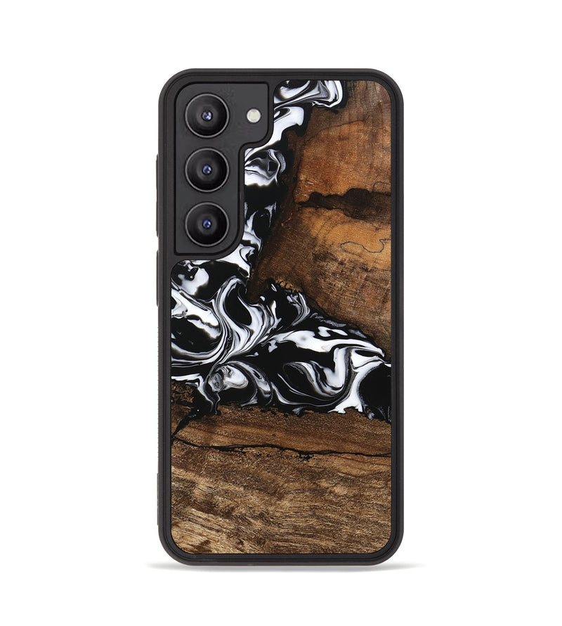 Galaxy S23 Wood Phone Case - Messiah (Black & White, 746137)