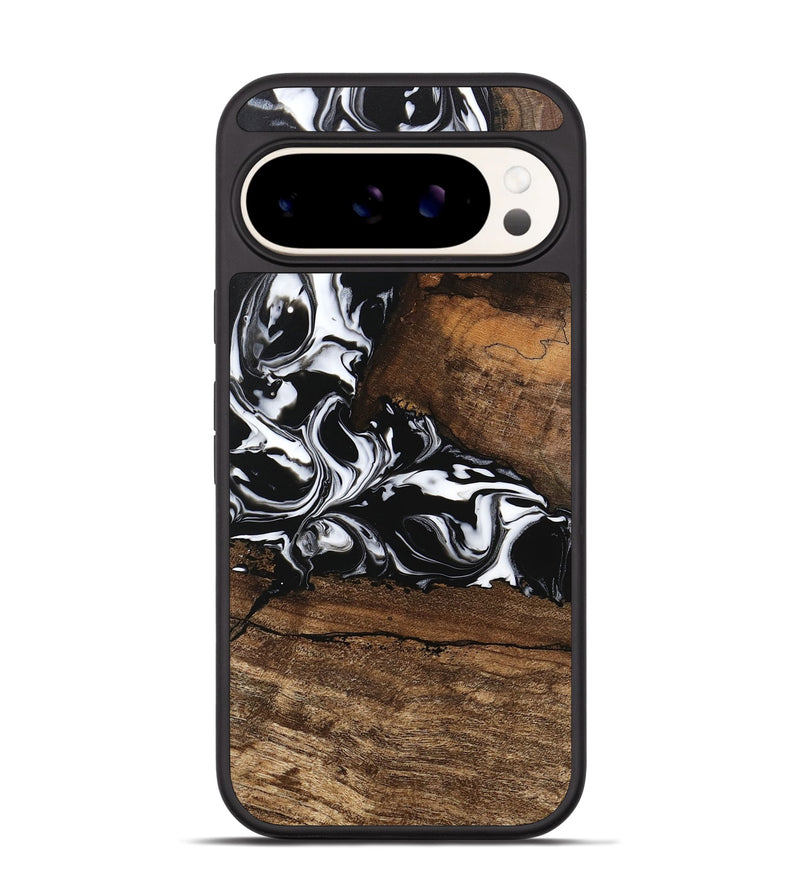 Pixel 9 Wood Phone Case - Messiah (Black & White, 746137)