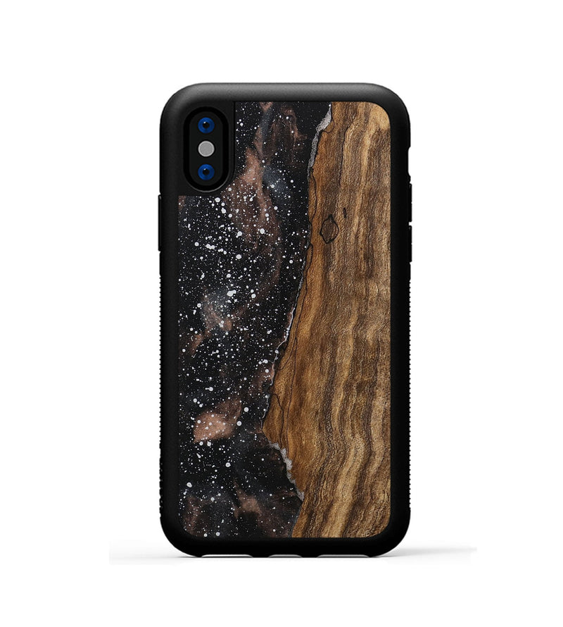 iPhone Xs Wood Phone Case - Leyla (Cosmos, 746139)