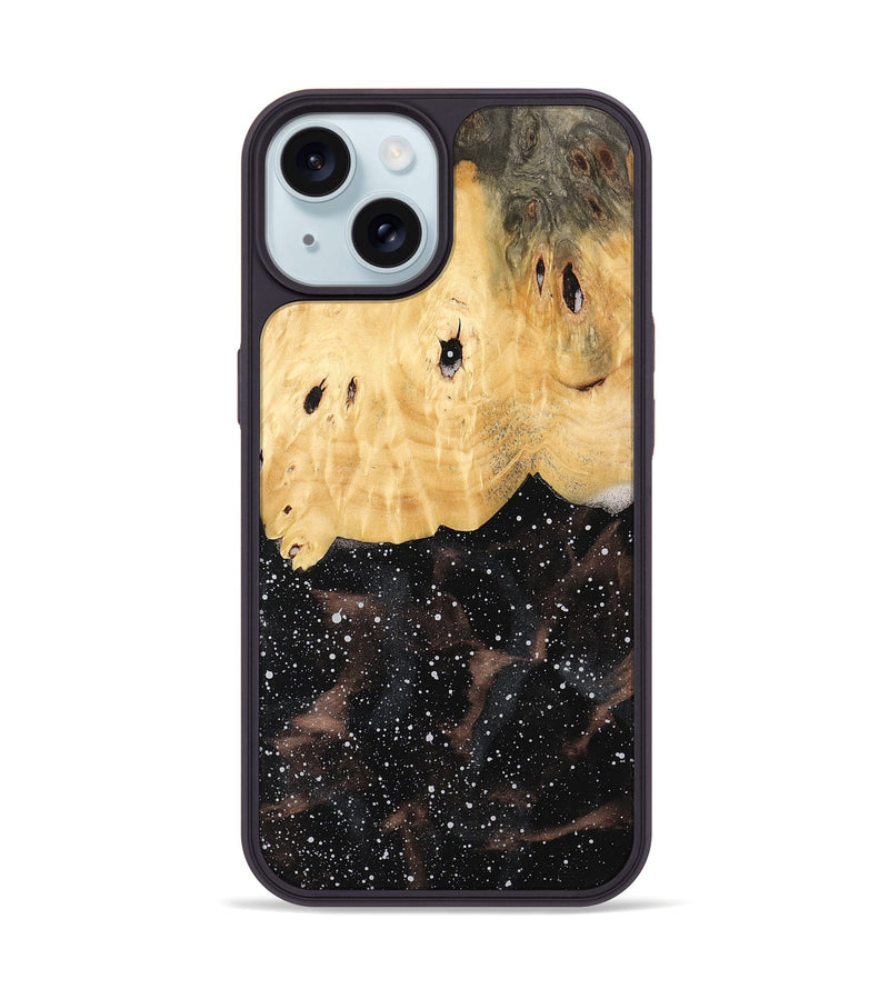 iPhone 15 Wood Phone Case - Dewey (Cosmos, 746140)