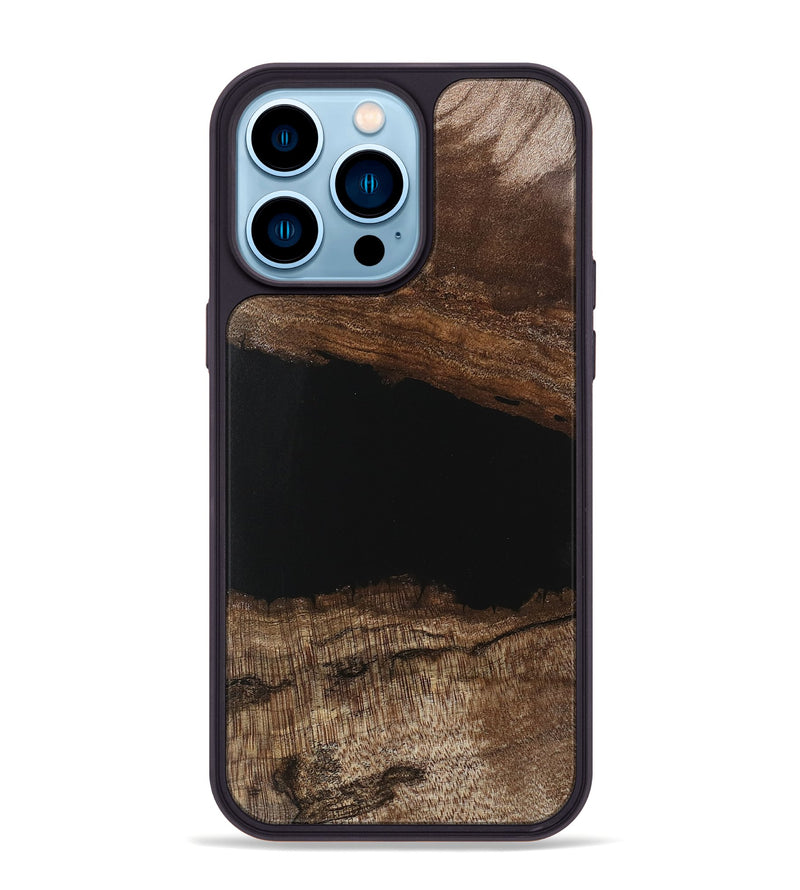 iPhone 14 Pro Max Wood Phone Case - Breonna (Wood Burl, 746141)