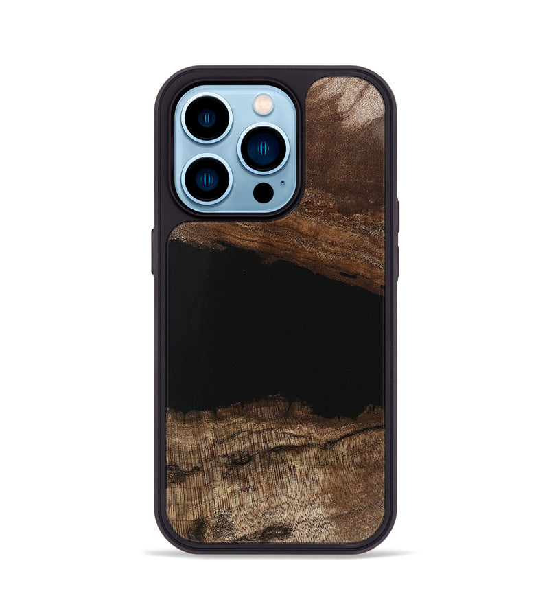 iPhone 14 Pro Wood Phone Case - Breonna (Wood Burl, 746141)