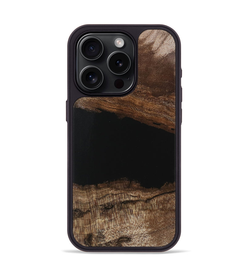 iPhone 15 Pro Wood Phone Case - Breonna (Wood Burl, 746141)