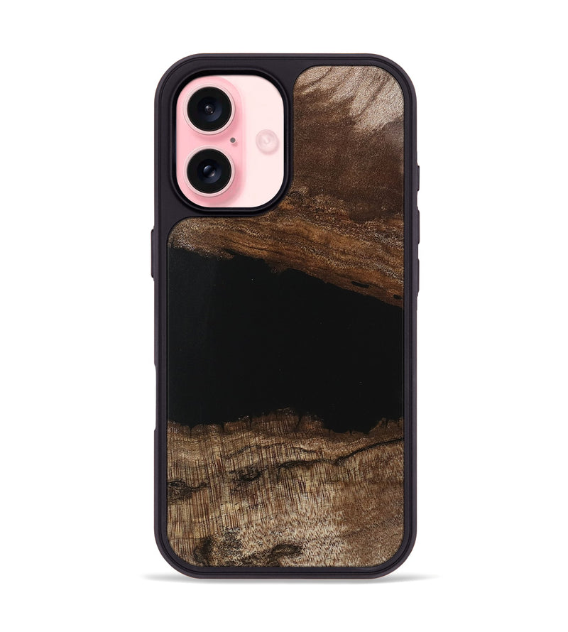 iPhone 16 Wood Phone Case - Breonna (Wood Burl, 746141)