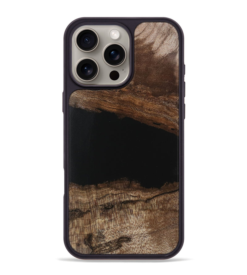 iPhone 16 Pro Max Wood Phone Case - Breonna (Wood Burl, 746141)