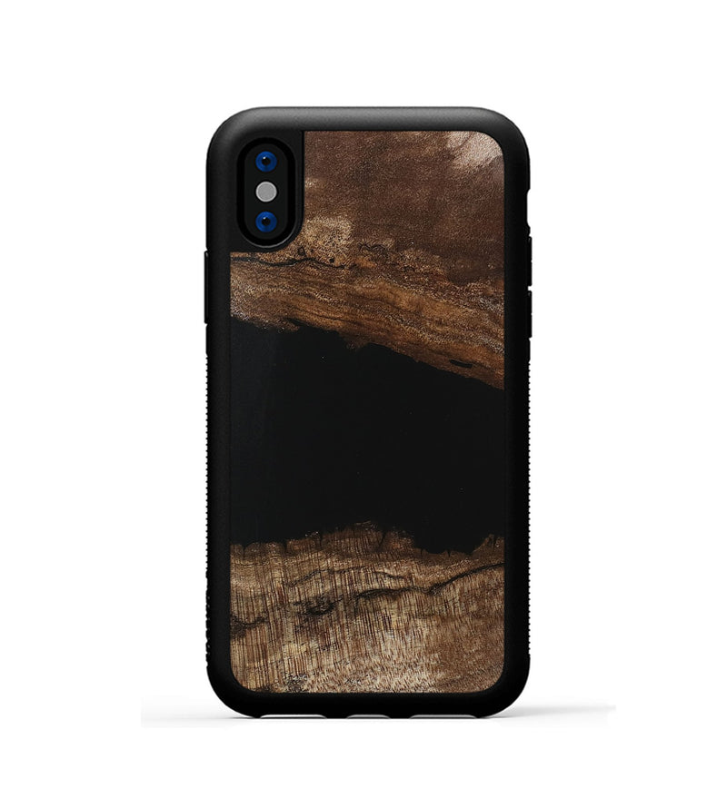 iPhone Xs Wood Phone Case - Breonna (Wood Burl, 746141)