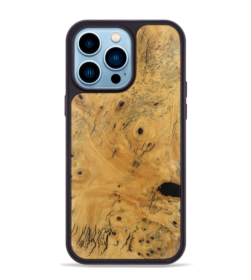 iPhone 14 Pro Max Wood Phone Case - Darwin (Wood Burl, 746142)