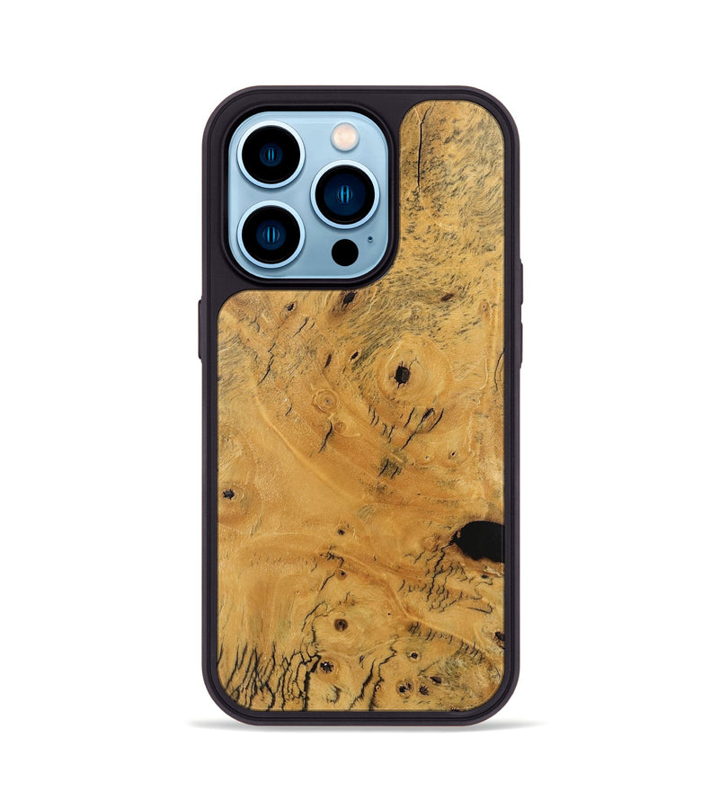 iPhone 14 Pro Wood Phone Case - Darwin (Wood Burl, 746142)