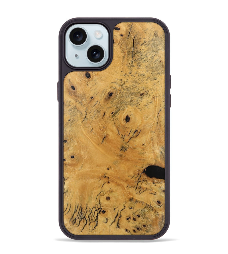 iPhone 15 Plus Wood Phone Case - Darwin (Wood Burl, 746142)