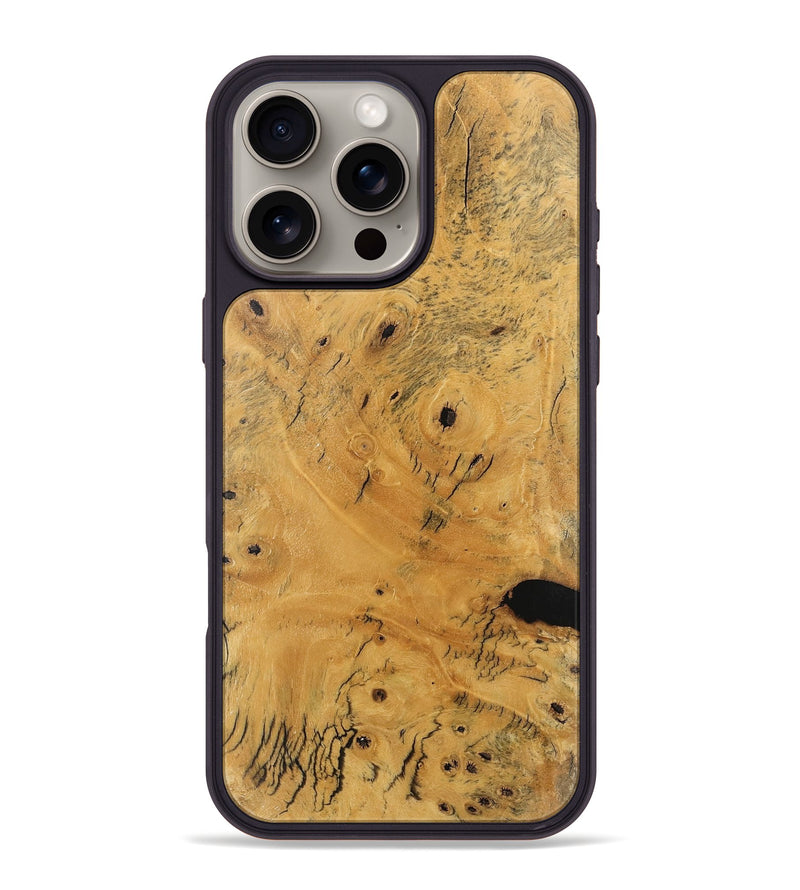 iPhone 16 Pro Max Wood Phone Case - Darwin (Wood Burl, 746142)