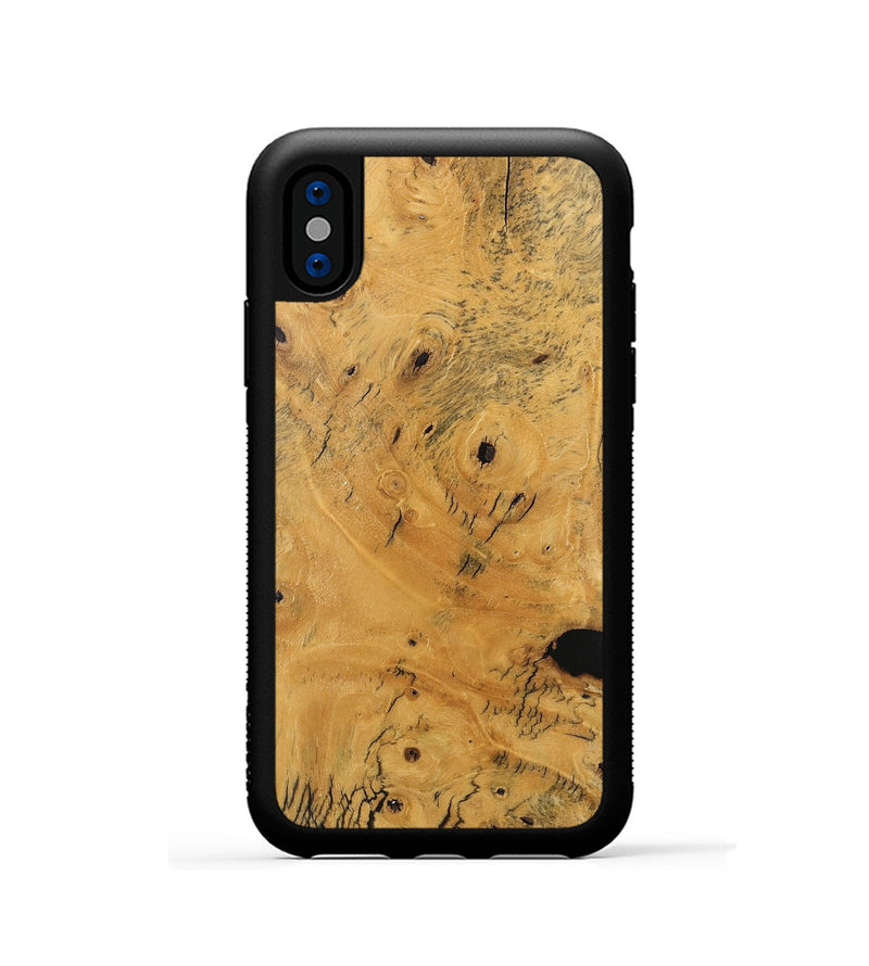 iPhone Xs Wood Phone Case - Darwin (Wood Burl, 746142)