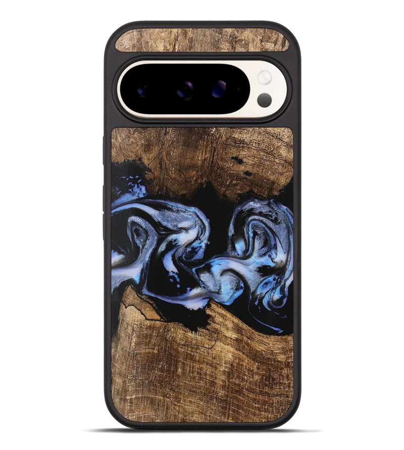 Pixel 9 Pro XL Wood Phone Case - Moesha (Blue, 746144)