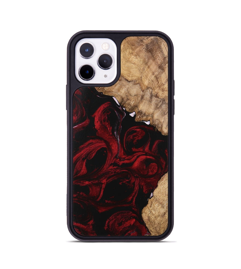 iPhone 11 Pro Wood Phone Case - Caspian (Red, 746145)