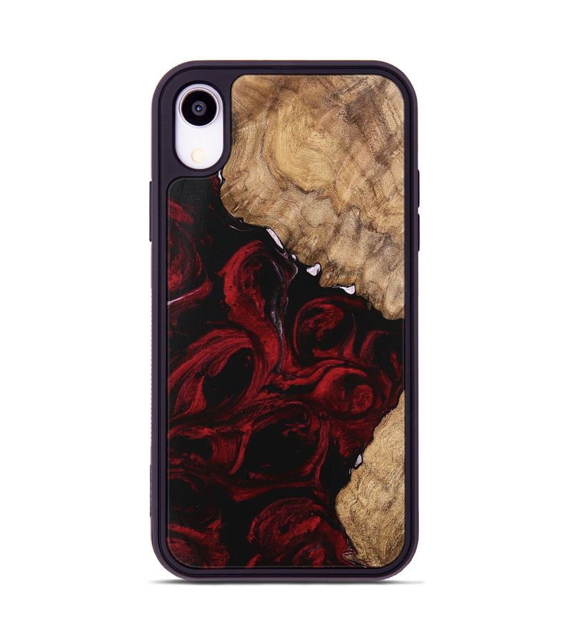 iPhone Xr Wood Phone Case - Caspian (Red, 746145)